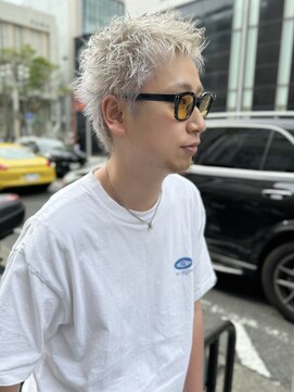 アクシス ナゴヤ(AXIS NAGOYA) 北野MEN’S/リバースセンターパート/ニュアンスパーマ/名駅