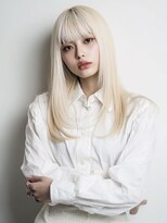 ハーツオオサカ(HE:ARTS OSAKA)&nbsp;韓国ロングレイヤー×ホワイトハイトーン【梅田】