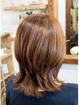 キューファイブアールイー(95RE)の写真/40.50代に似合うスタイル提案!くびれボブで大人女性を輝かせる☆