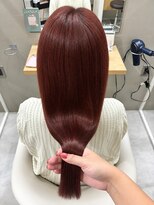ナビ 船橋駅(nabi) ブリーチなしWカラーでつくるオレンジピンク