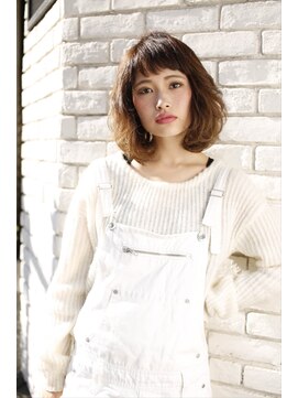 ヘアリゾート バレンタイン(hair+resort valentine) ふわゆれミディアムボブ