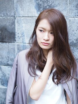 ノエル ヘアー アトリエ(Noele hair atelier) 『Noele』外国人風スロウグレージュ×ゆるウェーブ