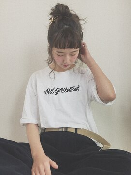 ディアランド(Dearland) お団子ルーズアレンジヘア