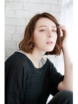 ズール 生田店(ZU LU) 無造作ウェットボブ/かわいい◎20代30代40代50代