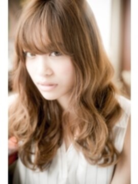 オハナ(ohana) 【ohana/表参道】くせ毛風大人かわいいグレージュワイドバング