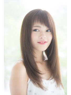 ヘアーデザイン ダグ(Hair design DAG) ハリコシアップのストレートヘア