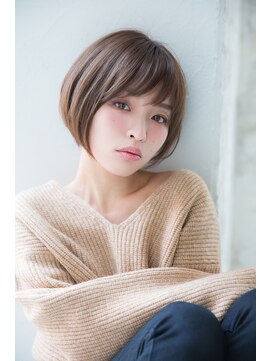 ジョエミバイアンアミ(joemi by Un ami) 【ｊｏｅｍｉ】小顔大人ショートボブスタイル(小倉太郎)