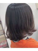 dee やわらかグレージュ×ふわボブ