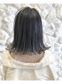 切りっぱなしボブ#グラデーションカラー#イメチェン