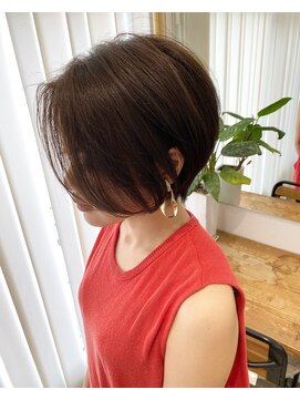 エイト オキナワ 沖縄新都心店(EIGHT okinawa) 前下がりのスッキリショートスタイル