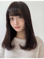 ユーフォリア 銀座(Euphoria)&nbsp;ナチュラルなストレートで柔らかスタイル担当中間