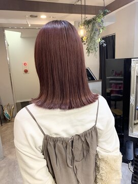 アミヘアーサプライ(AMI Hair Supply) ベリーピンクカラー/ブリーチあり/ダブルカラー