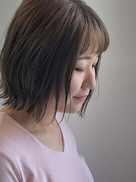 ポンテ 大野城店(ponte) 《ダブルカラーDEフェミニン感漂うグレーアッシュ》