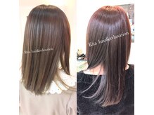 リタ ヘアアンドリラクゼーション(Rita hair&Relaxation)の雰囲気（髪質改善 白髪ぼかし インナーカラー イヤリングカラー 白髪染め）