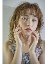 グッデイ ヘアー(GOOD DAY HAIR) ミディアム×ゆるっとウェーブ　ウルフヘア