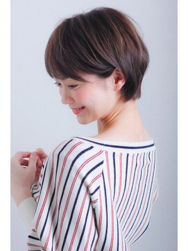 アフロート ギンザ(AFLOAT GINZA) 【小鳥居】大人可愛い艶カラーショート30代40代50代