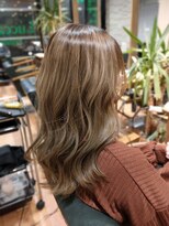 ルッカランス 王子店(Lucca Lance)&nbsp;3月　初カラーでブリーチオングレージュカラー