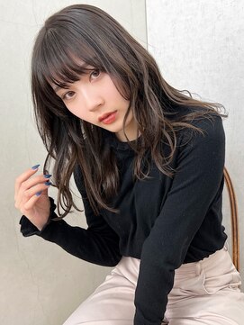 新宿 セイヴィアン ヘアーギャラリー(Savian Hair garelly) 【新宿savian】大人かわいいセミロング【西武新宿】