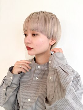 メモリーズ 銀座(Memories) ハイトーンショート/ブロンドショート/マッシュショート