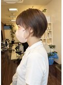 丸みショートボブ