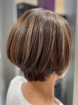 ソシエ 上大岡店&nbsp;白髪ぼかしハイライト/大人女性/40代/50代/60代