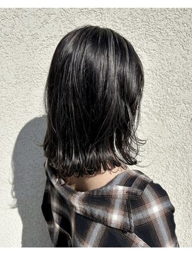 エイム ディクト ヘアー プロデュース(ame D.C.T HAIR PRODUCE) ハイライト×グレージュカラー