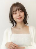 ☆大人かわいい前髪セシルカットココアブラウンネオウルフ