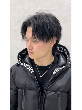 ロエン 西岡崎店(ROEN) ＃ツイストスパイラルパーマ/ツイスパ/無造作/センターパート