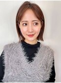 大人ボブ/イメチェンヘアスタイル/似合わせカット/韓国風