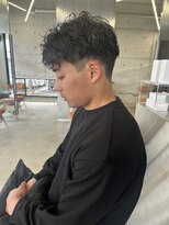 ユイマァル 岡山店(YUIMARL)&nbsp;スペイン風メンズパーマ