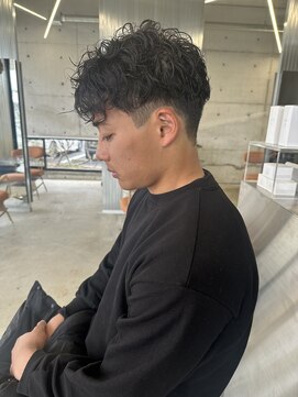 ユイマァル 岡山店(YUIMARL) スペイン風メンズパーマ