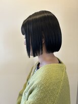 カノエ 松江東津田店(canoe)&nbsp;切りっぱなしボブ