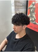 ツイストスパイラルパーマ/メンズカット/波巻きパーマ/札幌/大通