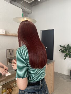 キチ(kici) ツヤ感レッドカラー