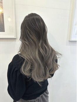 ミトン(mi-temps)の写真/似合わせハイトーンカラーはお任せください!店舗独自の髪質改善カラー有◎理想のカラーに出会える♪