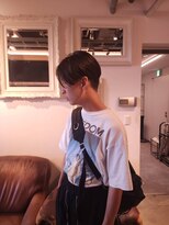 ブロック ジャポン(bloc japon)&nbsp;メンズの前下がりショートヘアー