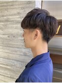 メンズカットメンズパーマ大人メンズベリーショート　18