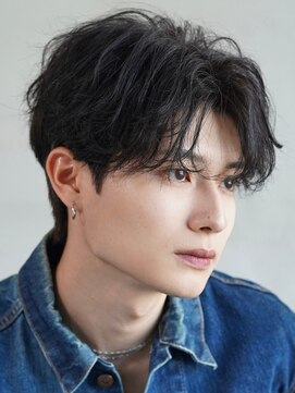 テン 心斎橋(tenn.) マッシュウルフカット波巻きパーマツイストスパイラルパーマ★