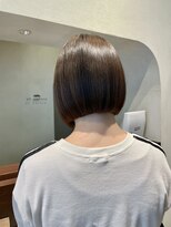 エルサフィロ ヨドヤバシ(el zafiro yodoyabashi)&nbsp;前下がりボブ　ヘイジーダスク