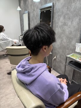 フォンド 津田沼(fond.) ニュアンスパーマ/韓国マッシュ/スパイキーショート/津田沼/韓国