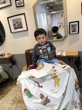 ヘアーワークス ヘルム 渋谷店(HAIR WORKS HELM) [HELM渋谷]キッズカット
