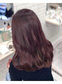 【CHIHARU】ピンクブラウンカラー
