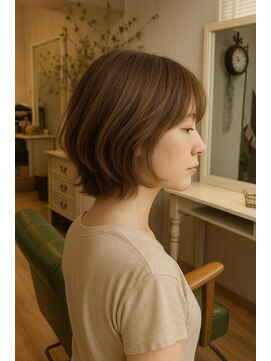 シュシュ(Chou Chou) やわらか丸みショートボブ