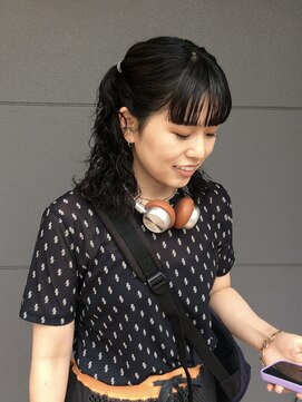 ヘアーアイストゥーレ(HAIR ICI TRE) カーリーパーマ癖毛風パーマニュアンスパーマくるくるパーマ