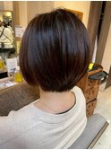 マッシュショート/髪質改善カラー/コンパクトボブ