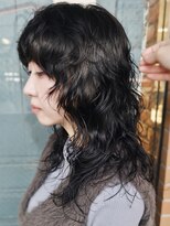 ボコカ(bococa)&nbsp;【macana指名】ミディアムレイヤーパーマデジタルパーマウルフ