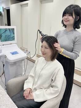 カミトトノウの写真/名駅【2/26NEWOPEN】頭皮・髪の悩み◎抗酸化スパや頭皮専用機器で健やかな土台作りが美髪へ導く最上級ケア