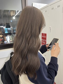 バサ 江古田店(BASSA) 【Kansaku】ブリーチなしヘーゼルナッツカラー