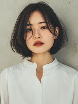 バイエイト(X８) 伸ばしかけにも◎しっかり重ためボブ