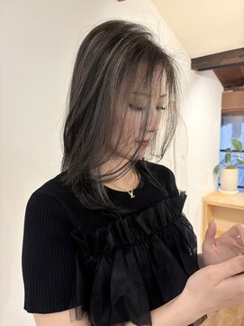 ゼンドットカラスマ(Zen.karasuma) 外国人風グレージュハイライト